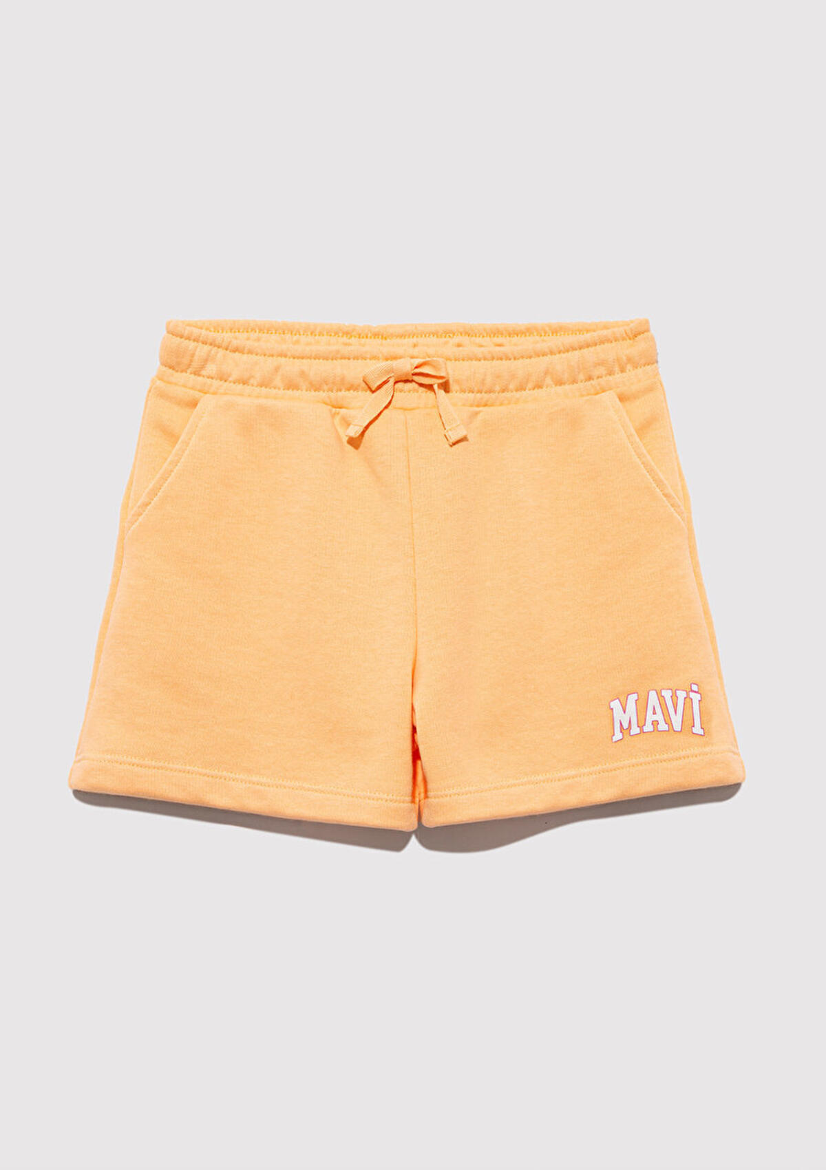 Mavi Şort Kız Çocuk M7410002-71218 Turuncu