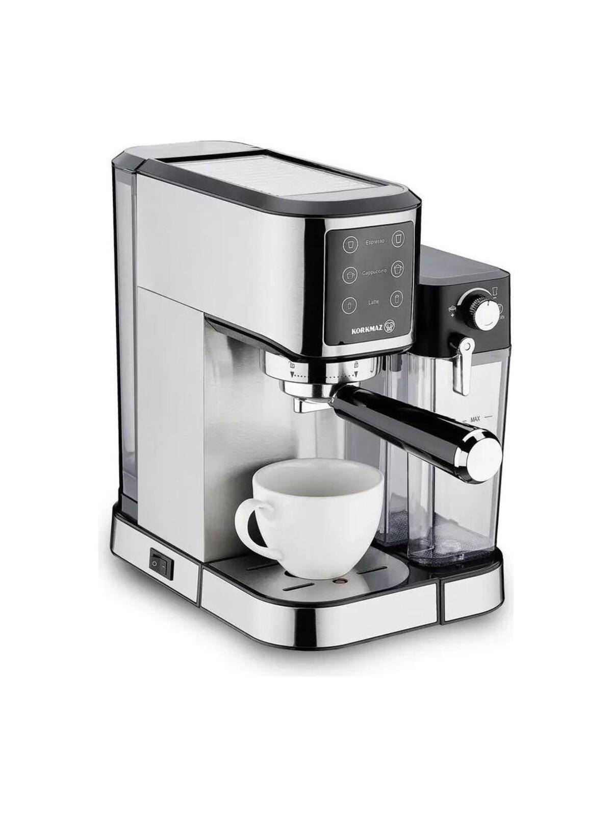 Korkmaz Kahve Makinesi Java Plus Süt Hazneli Espresso A982