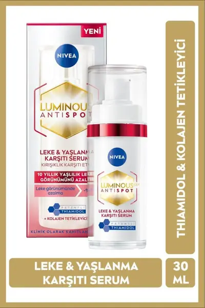 Nivea Serum Luminous630 Leke&Yaşlanma Karşıtı 30Ml (Dy)