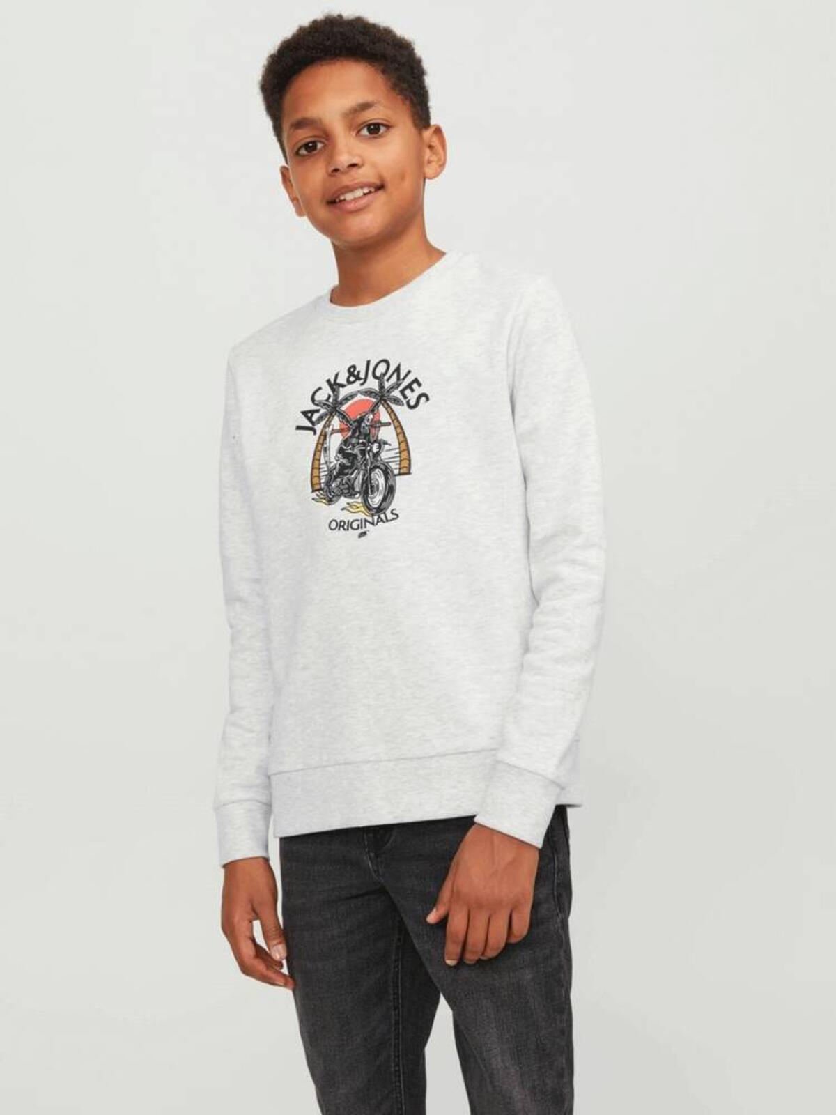 Jack&Jones Junior Sweatshirt 12247870 Beyaz