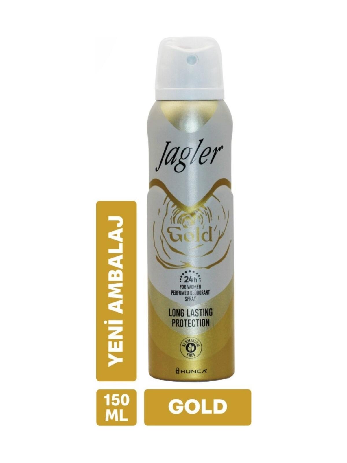 Jagler Kadın Parfüm Seti Gold 60Ml Edt+150Ml Deo