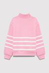 Mavi Sweatshirt Kız Çocuk M7S10065-71027 Pembe