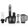 Korkmaz Blender Seti Mia Multi A457-06 Siyah/Krom