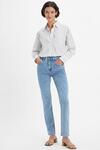 Levis Pantolon High Rise Straight 18883-0233 Orta İndigo