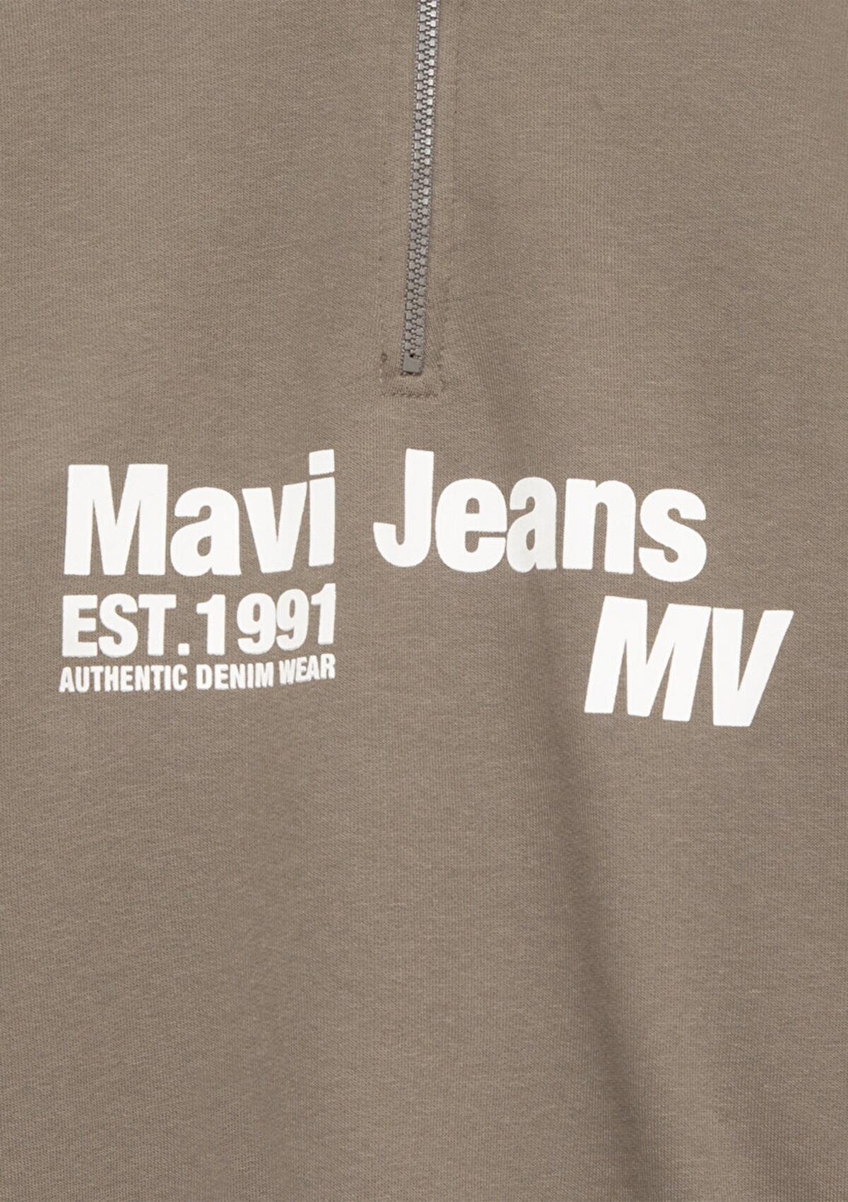 Mavi Sweatshirt Erkek Çocuk M6S10142-86961 Yeşil