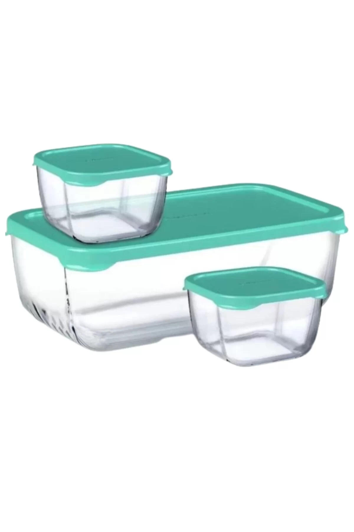 Paşabahçe Saklama Kabı 3Lü Snow Box 1118823 95455