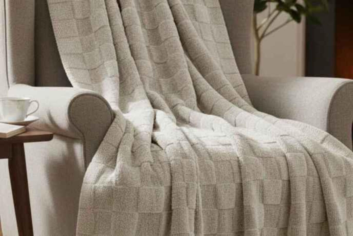 Merinos Battaniye 150X220 Fiona Smoke