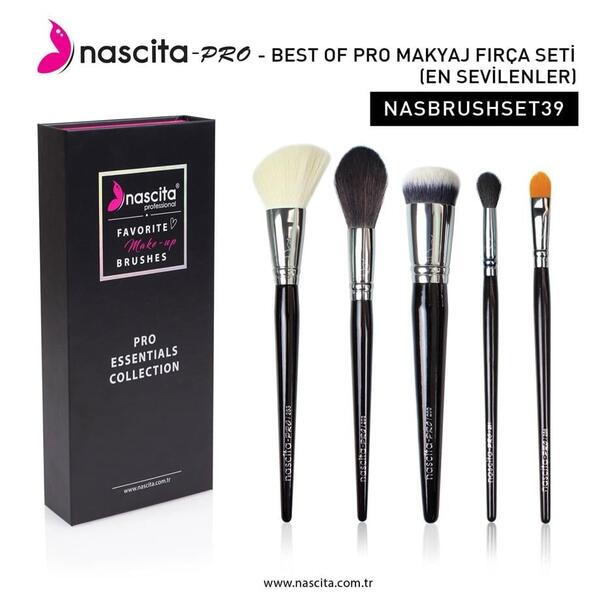 Nascita Makyaj Fırça Seti Best Of Pro NASBRUSHSET39
