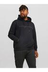 Jack&Jones Plus Sweatshirt 12243527 Siyah