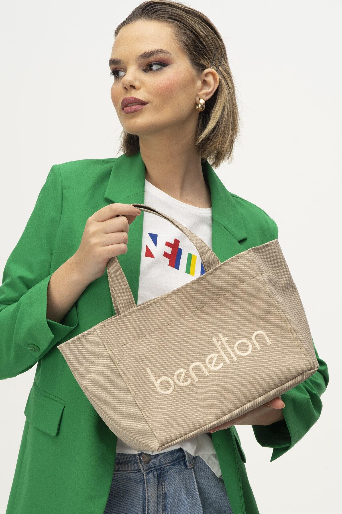 United Colors Of Benetton Kadın El Çantası BNT_1102 Kum