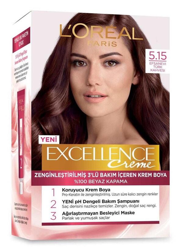 Excellence Saç Boyası No:5.15