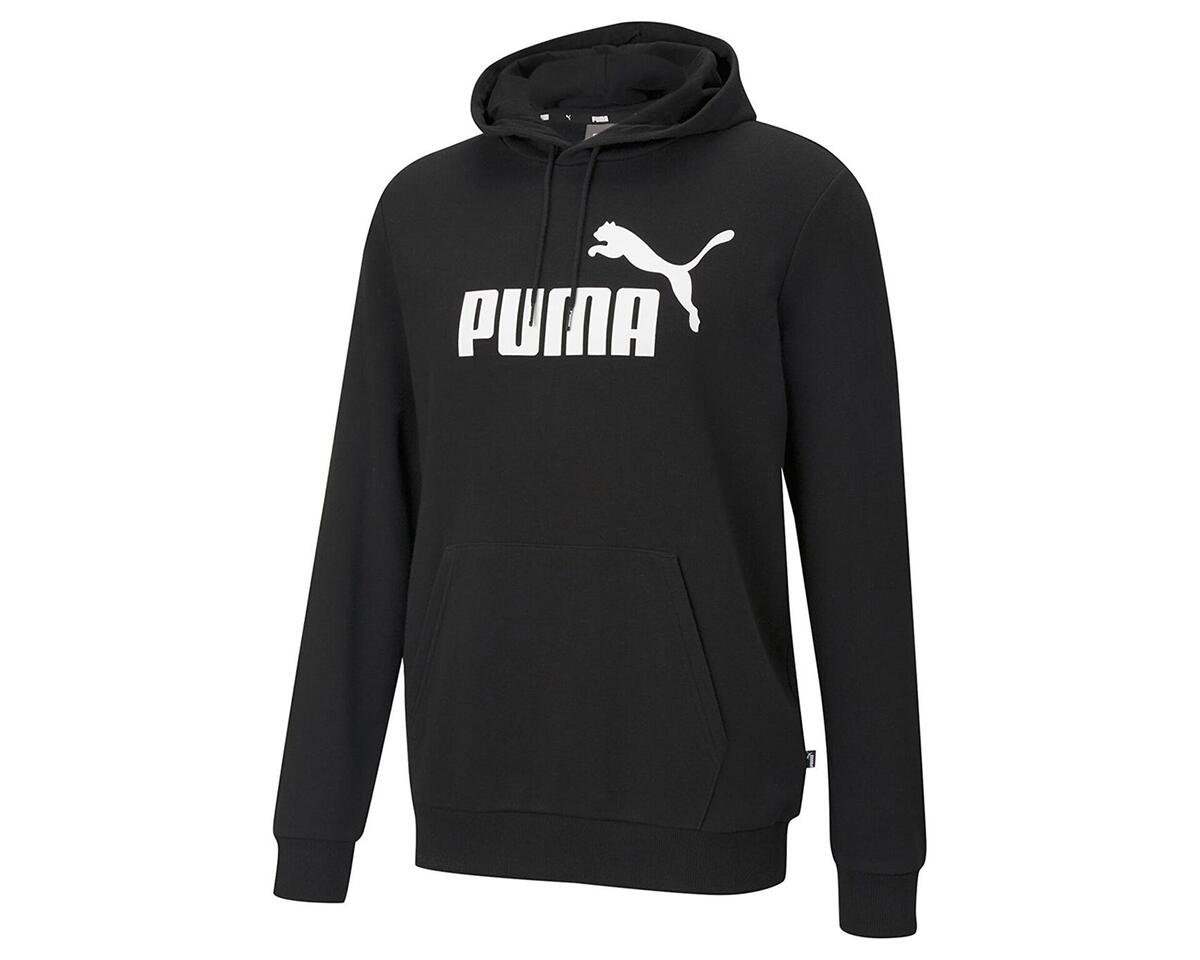 Puma Hoodie Ess Big Logo Tr 586688_01 Siyah