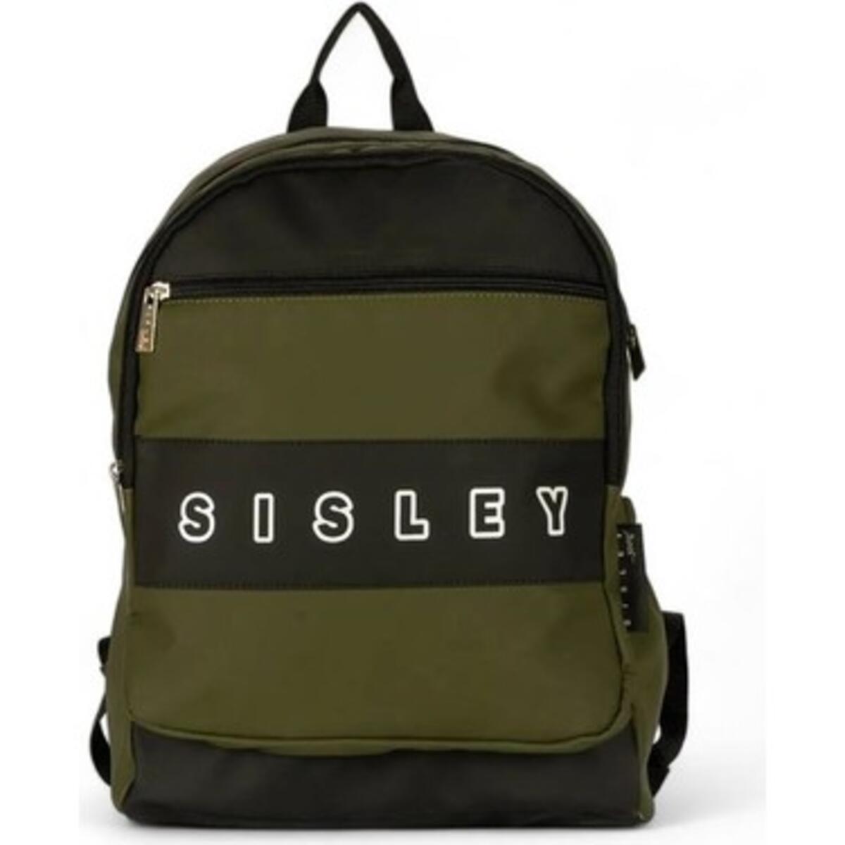 Sisley Çift Bölme Sırt Çantası 12925 Haki