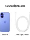 Apple Cep Telefonu Iphone 16 128Gb Ultramarine