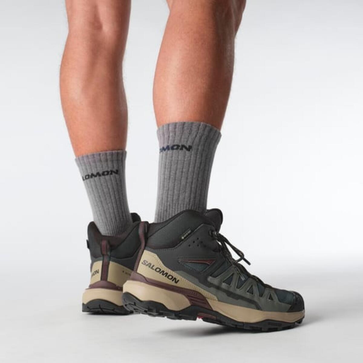 Salomon X Ultra 360 Mıd Gore-Tex L47743300 Antrasit/Bej/Kahve