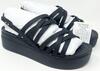Crocs Brooklyn Strappy Lowwdg 206751_001 Black