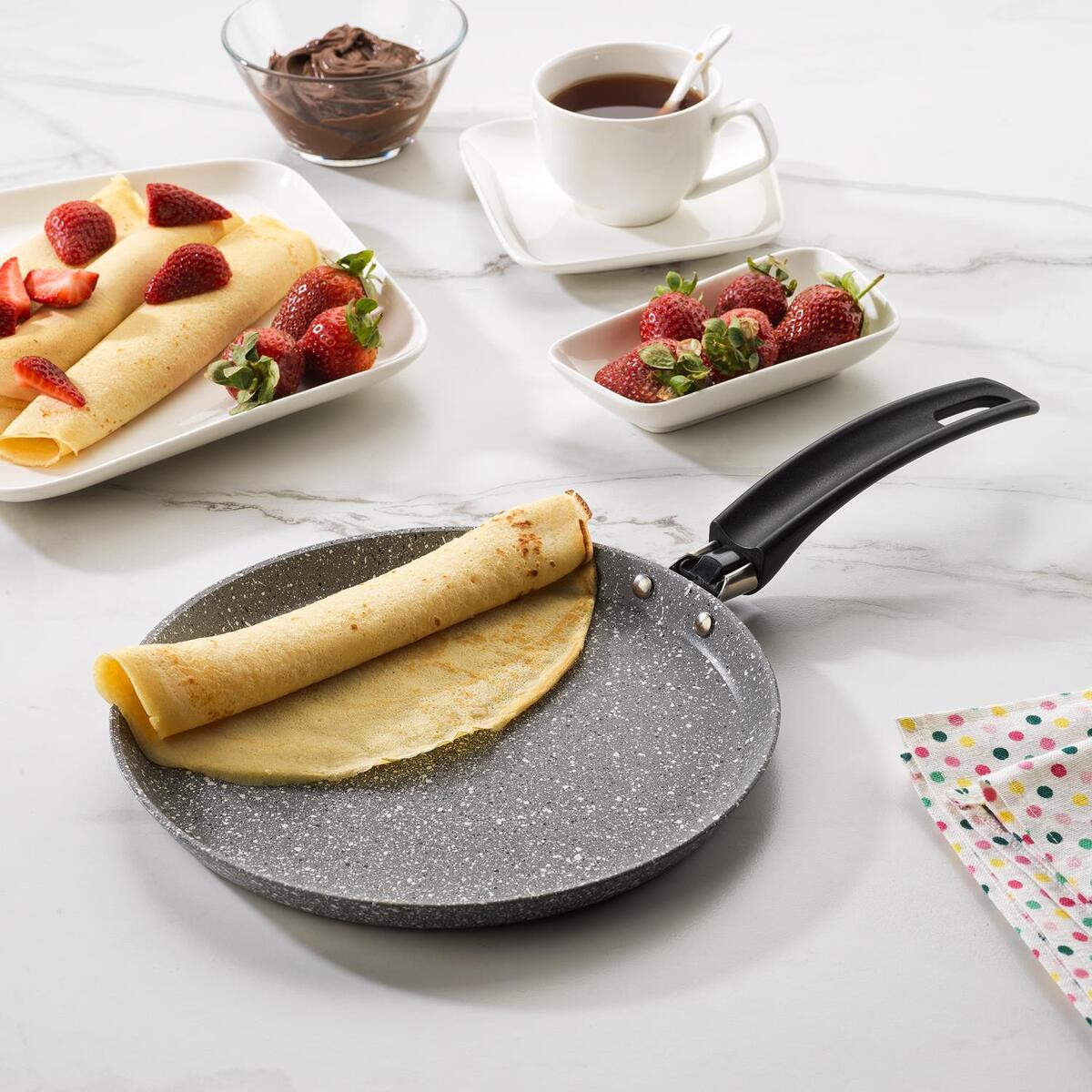 Schafer Yanmaz Yapışmaz Krep Tava Cory 25Cm 1s831-22002-Grı06
