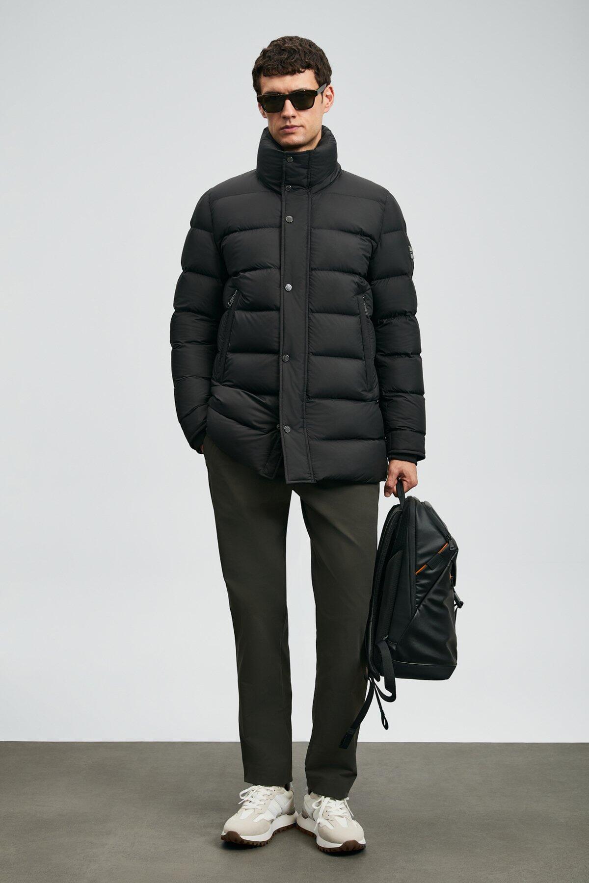 Lufıan Erkek Mont Rıld 112120255 Siyah