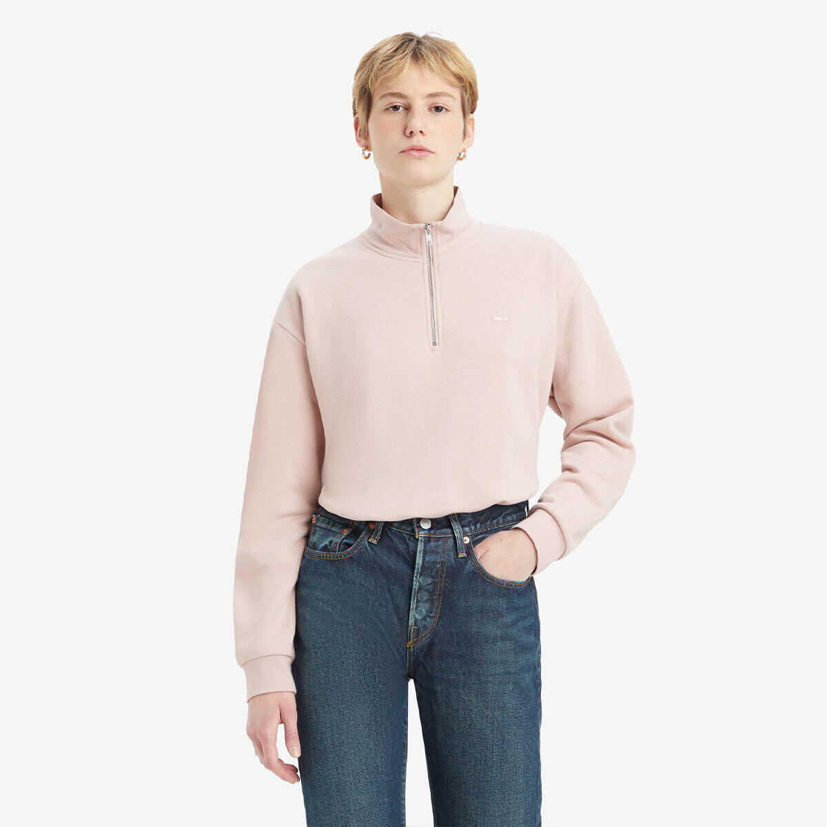 Levis Sweatshirt 001U4-0001 Pembe