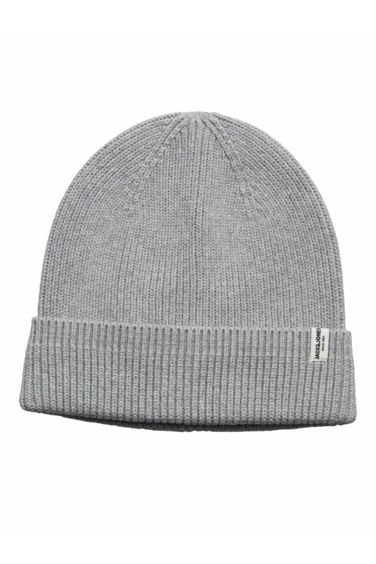Jack&Jones Bere 12193386 Açık Gri Melanj One Size