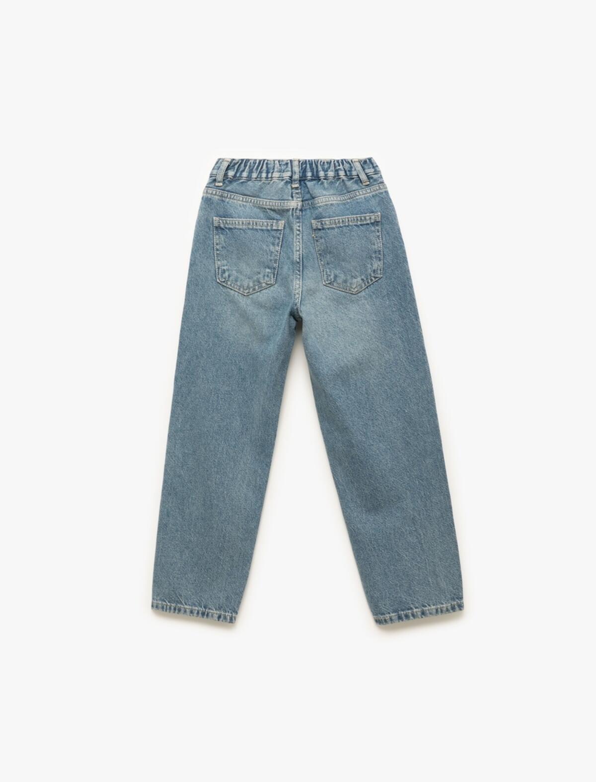 Koton Pantolon Erkek Çocuk 6WKB40004TD Orta İndigo