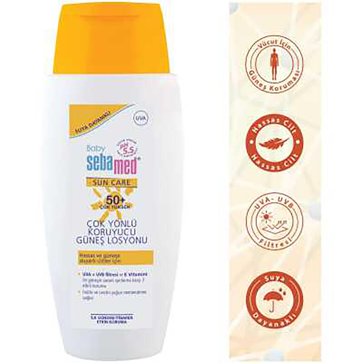 Sebamed Bebe Güneş Losyonu Sun 50+ 150Ml