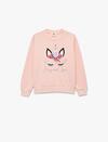 Koton Sweatshirt Kız Çocuk 6WKG10174AK Pembe