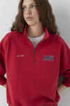 Mavi Kadın Sweatshirt M1S10373-88631 Kırmızı