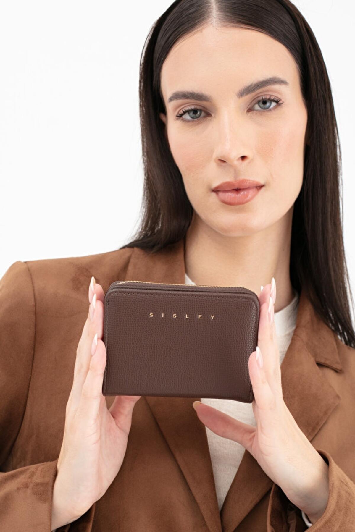 Sisley Kadın Cüzdan SLY_255 Kahve