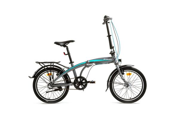Bisan Bisiklet Fx 3500-Nx3 (20") Metalik Gri-Mavi