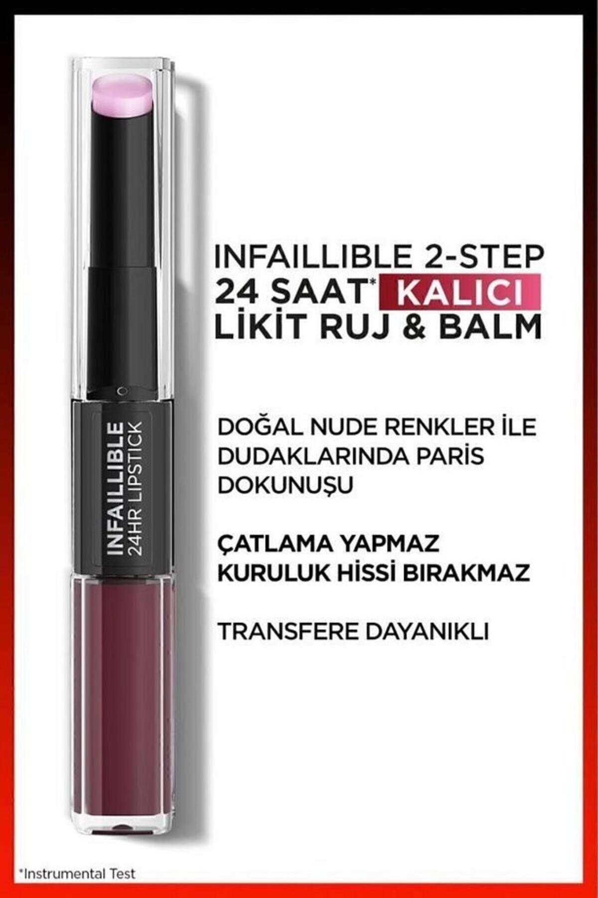 Loreal Paris Ruj İnfaillible 24H No:215