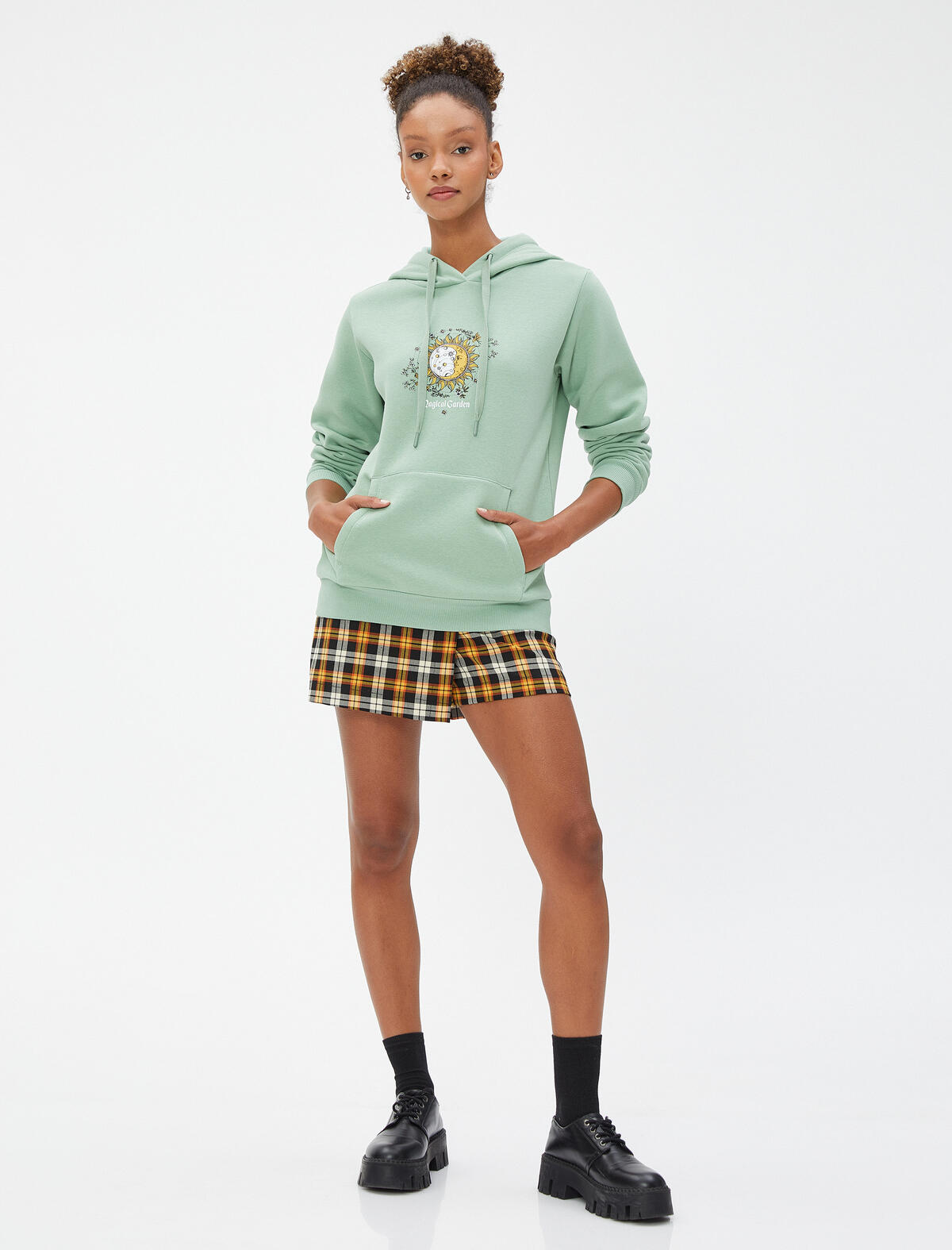 Koton Sweatshirt 4WAL10038IK Mint