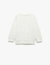 Koton Sweatshirt Kız Bebek 6WMG10002AK Ekru