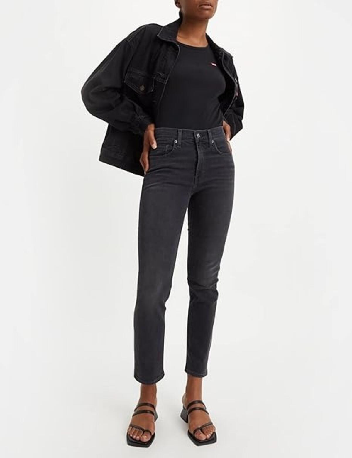 Levis Pantolon 724 High Rise Straight 18883-0199 Siyah