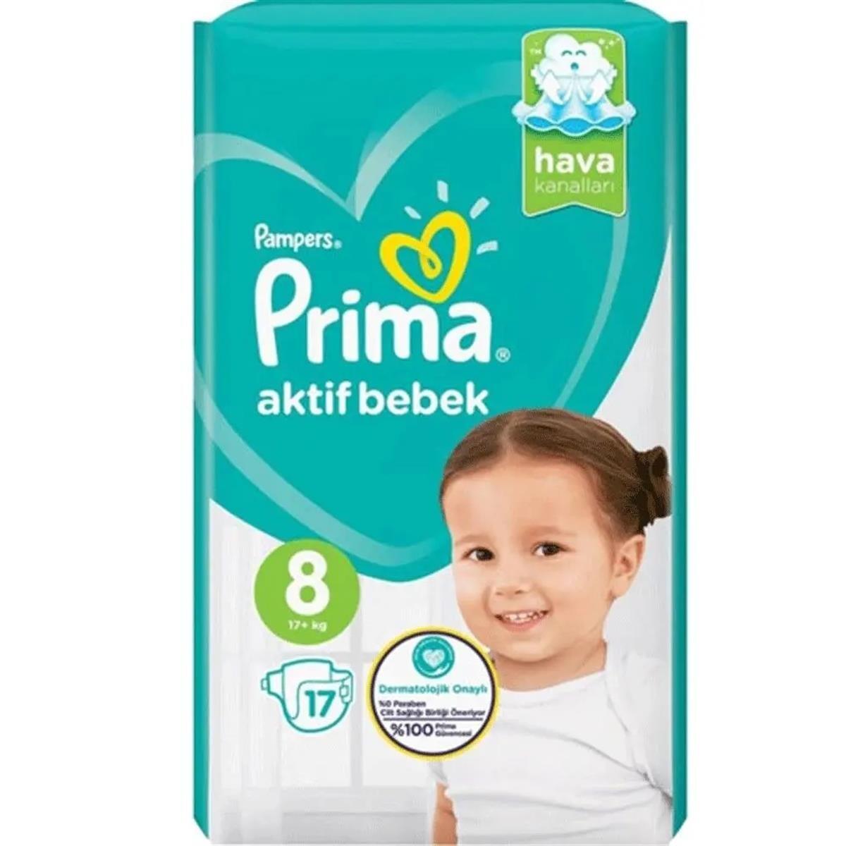Prima Bez Aktif Bebek Standart 8 Beden 17Li