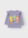 Name It Tişört Kız Bebek 13219717 Lila