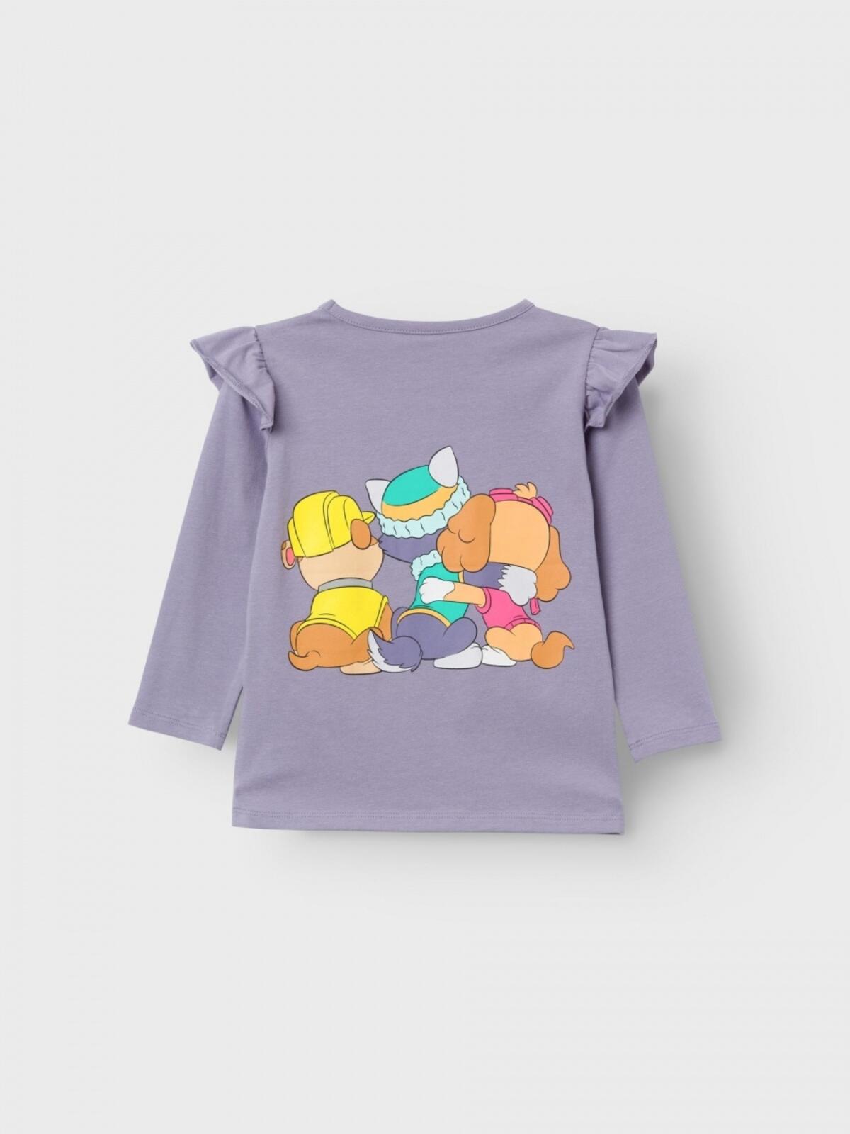 Name It Tişört Kız Bebek 13219717 Lila