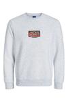 Jack&Jones Sweatshirt 12270010 Beyaz Melanj