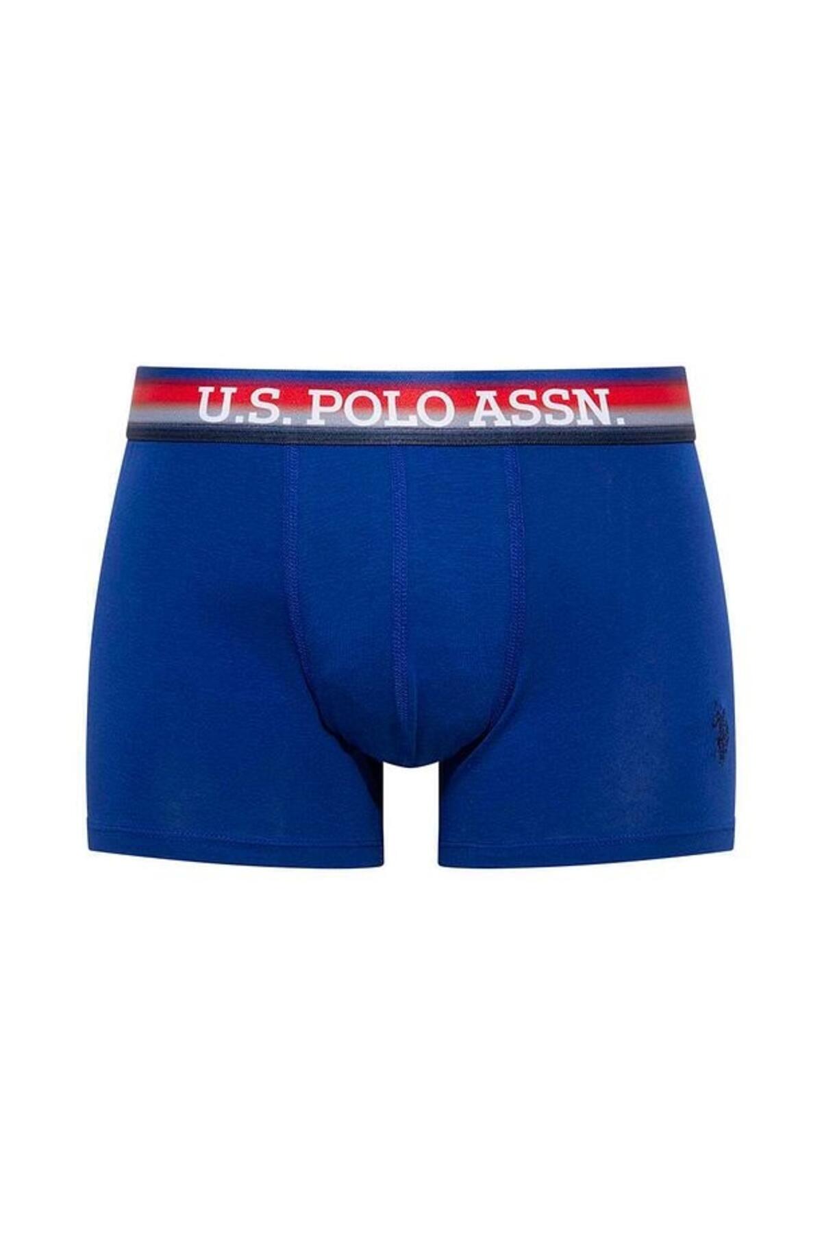 U.S Polo Assn. Erkek Boxer 2Li 80475 Lacivert-Sax
