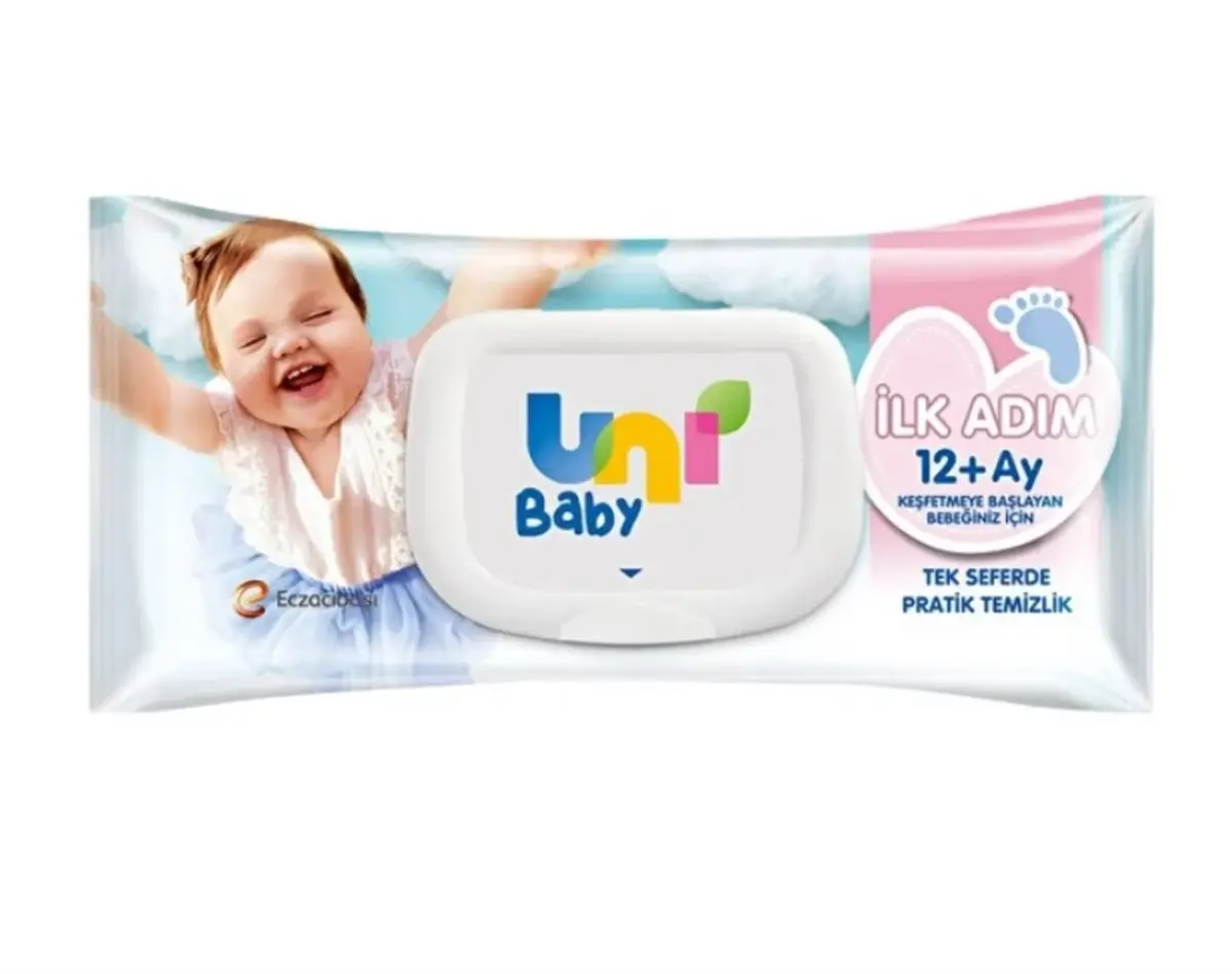 Uni Baby Islak Havlu İlk Adım 52Li