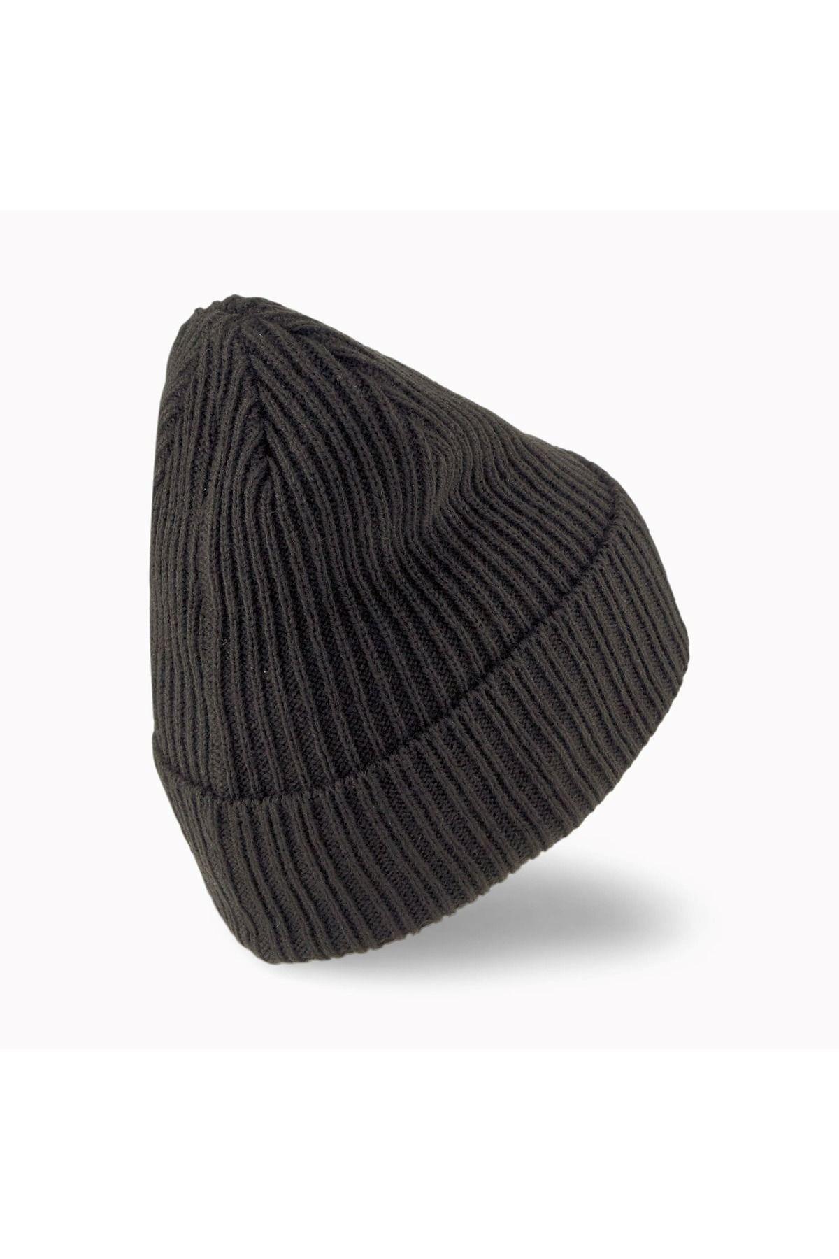 Puma Ribbed Classic Cuff Beanie 02403801 Siyah ADULT