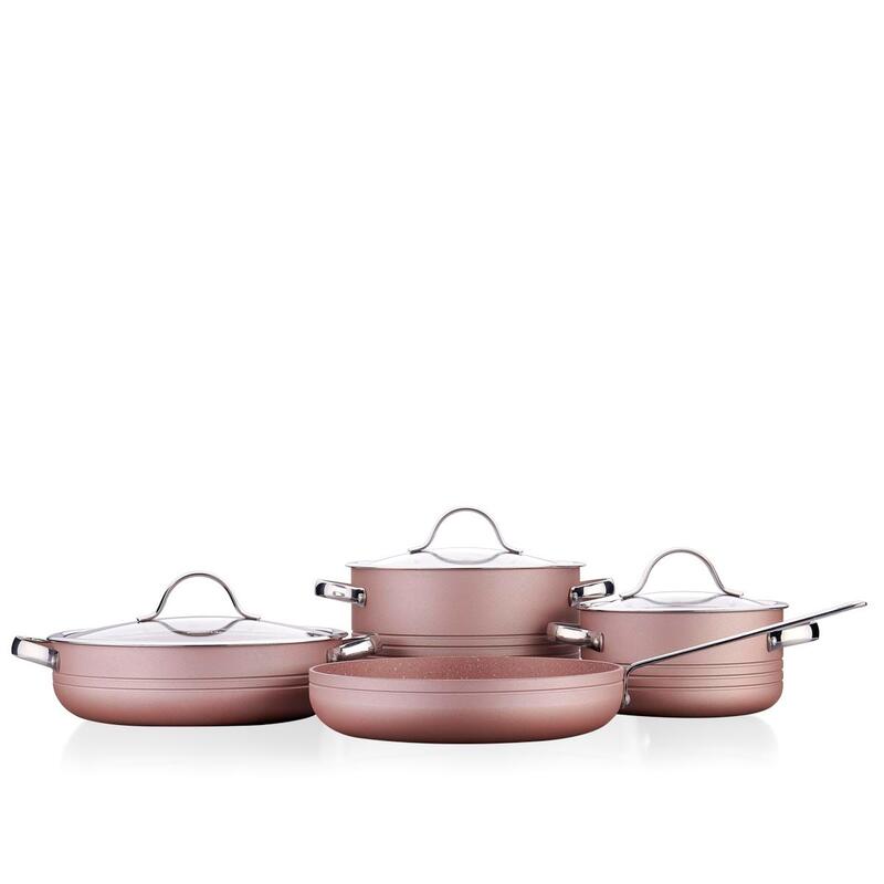Korkmaz T.S 7P Linea A2619 Rosagold