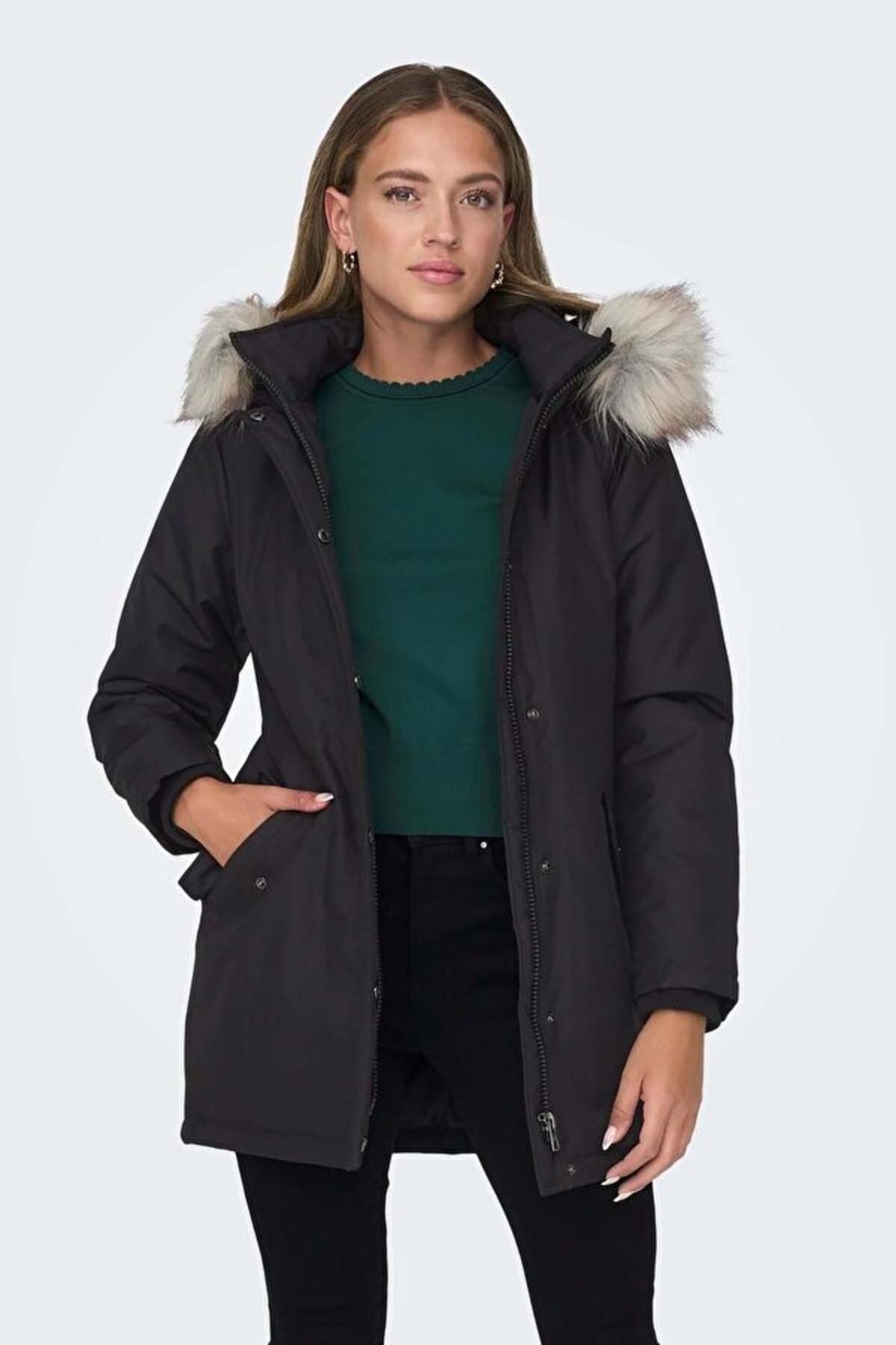Only Parka 15300633 Siyah