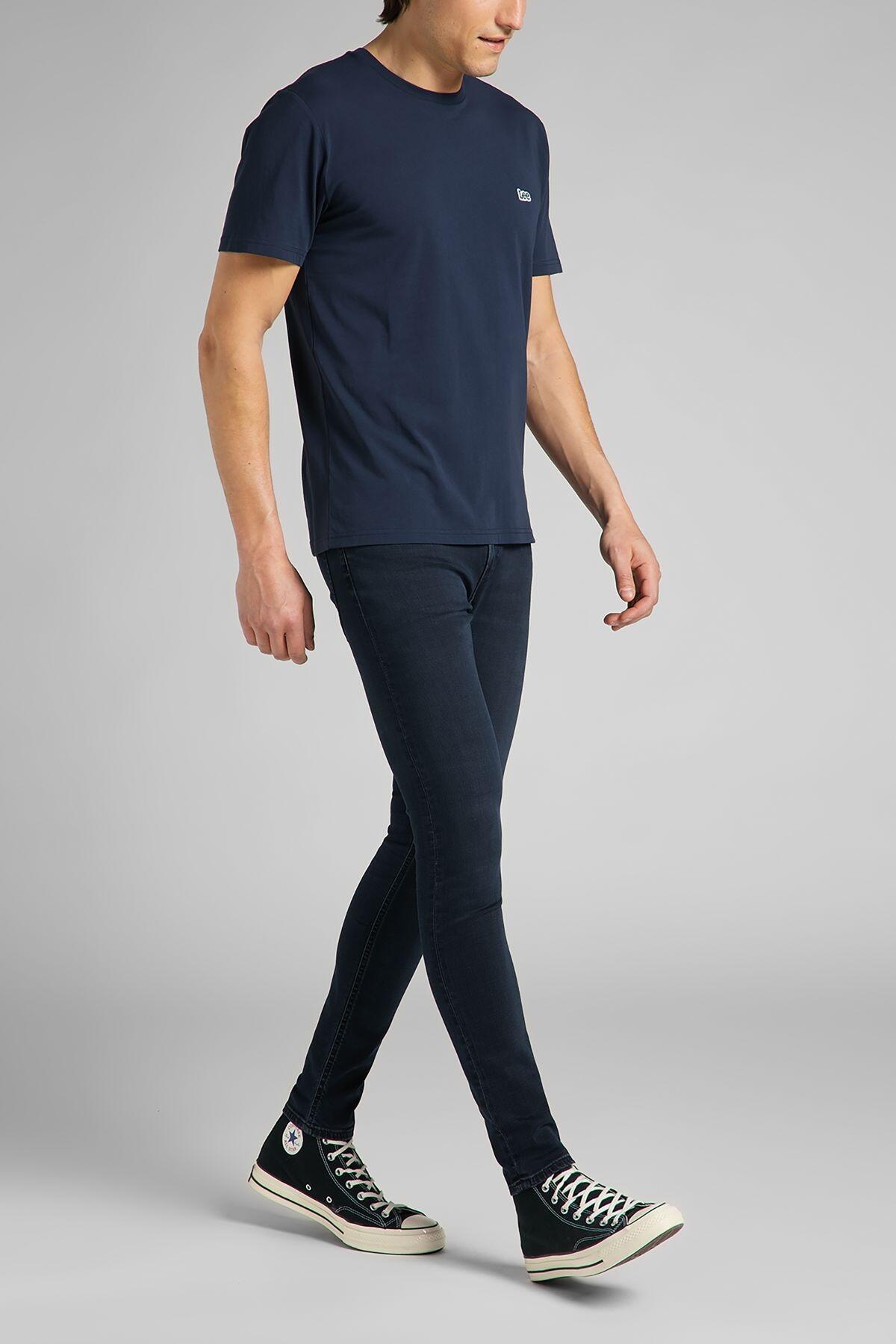 Lee Pantolon Jean Malone L736PHKG Koyu Mavi