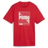 Puma Graphics Box Tee 680172_11 Kırmızı