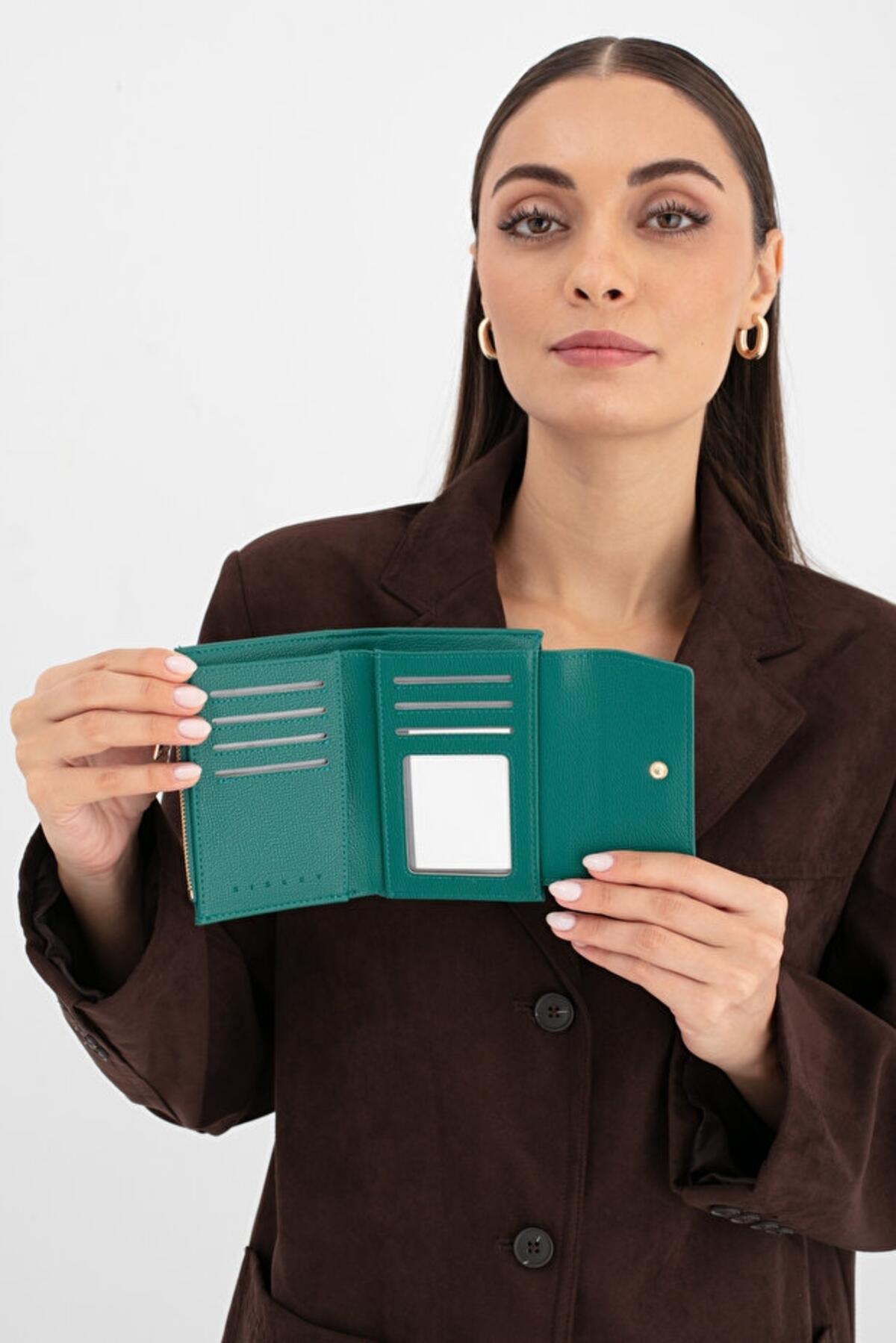 Sisley Kadın Cüzdan SLY_252 Zümrüt