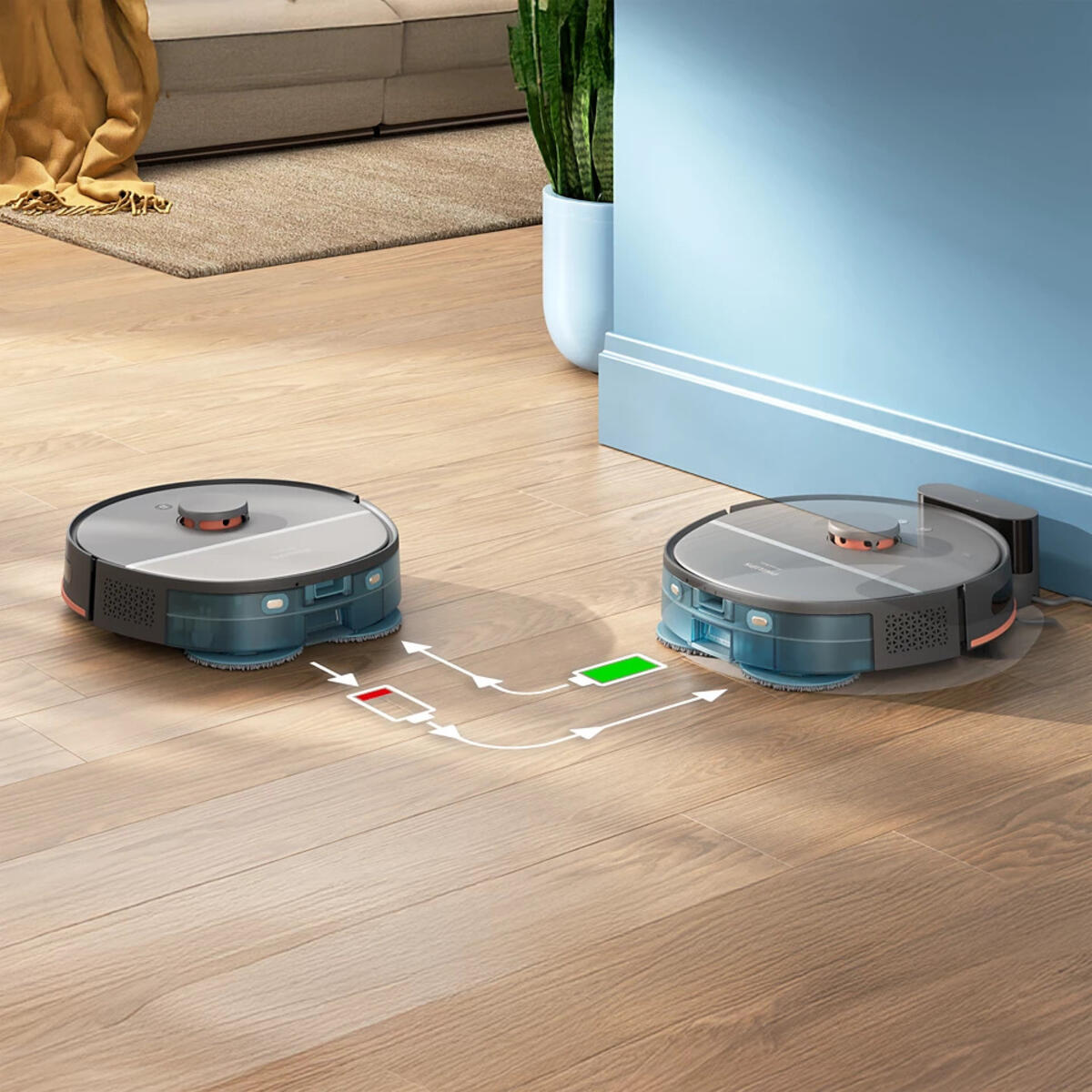Philips Akıllı Süpürge Islak Kuru Xu5000/10
