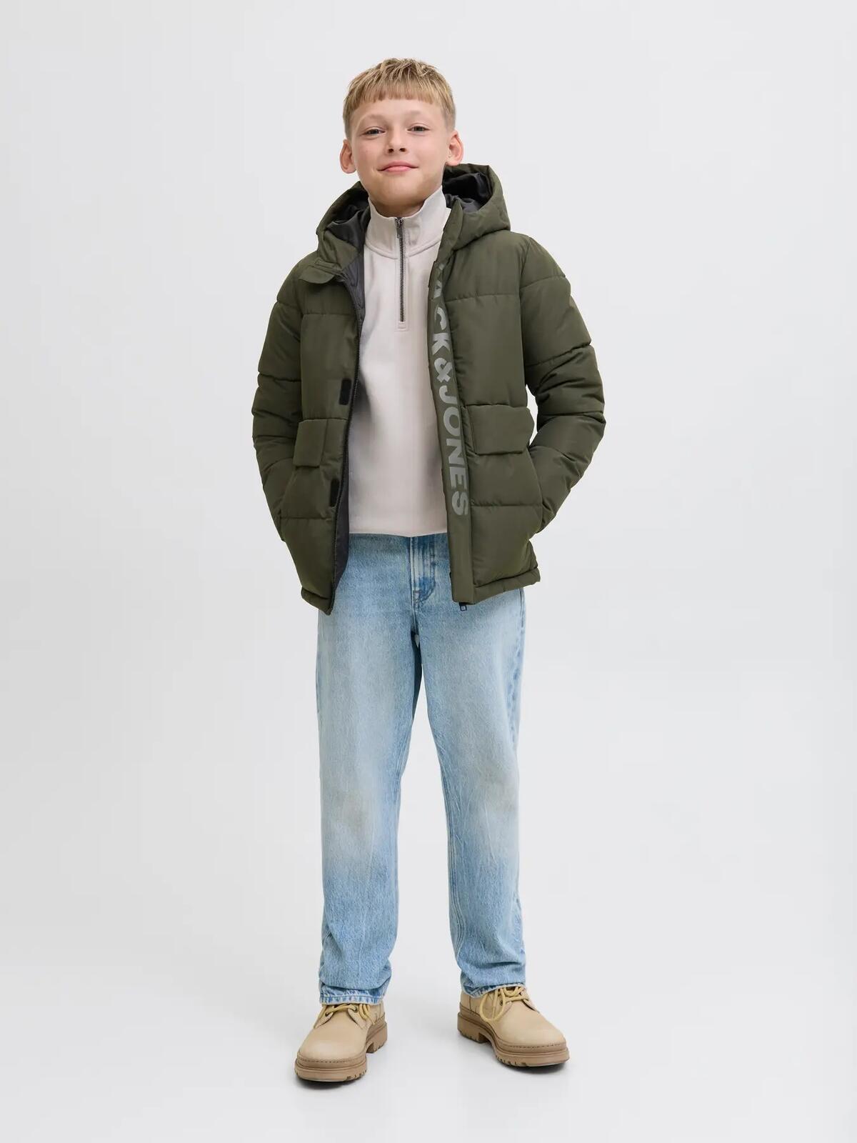 Jack&Jones Junior Mont Erkek Çocuk 12246122 Haki