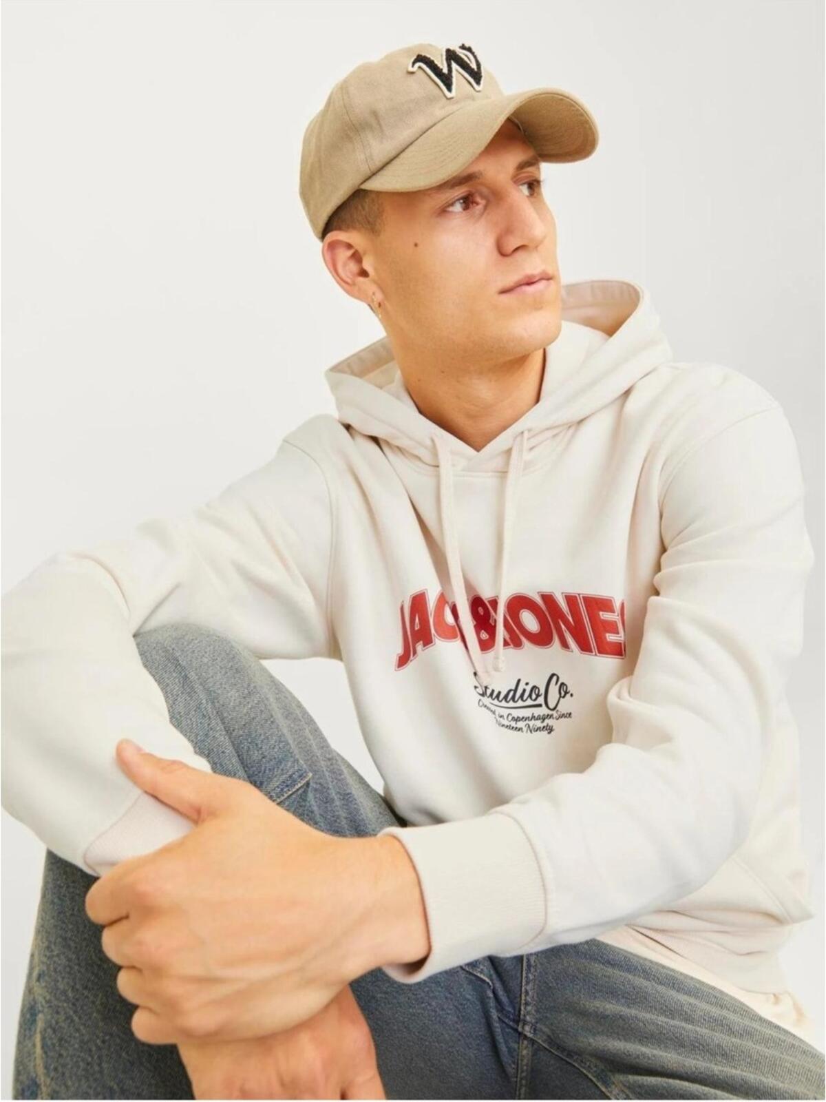 Jack&Jones Sweatshirt 12262919 Krem