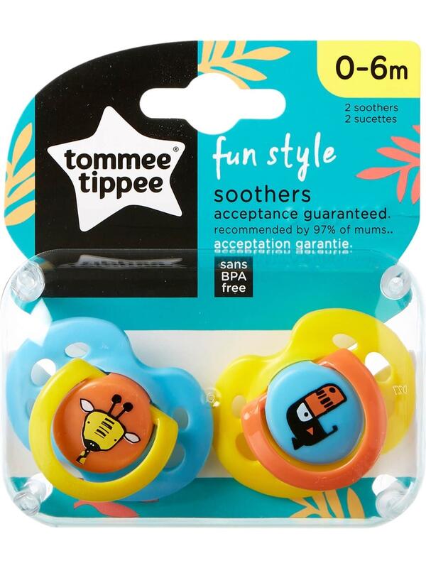 Tommee Tippee Emzik 2Li Fun Style 0-6 Ay RDE33575